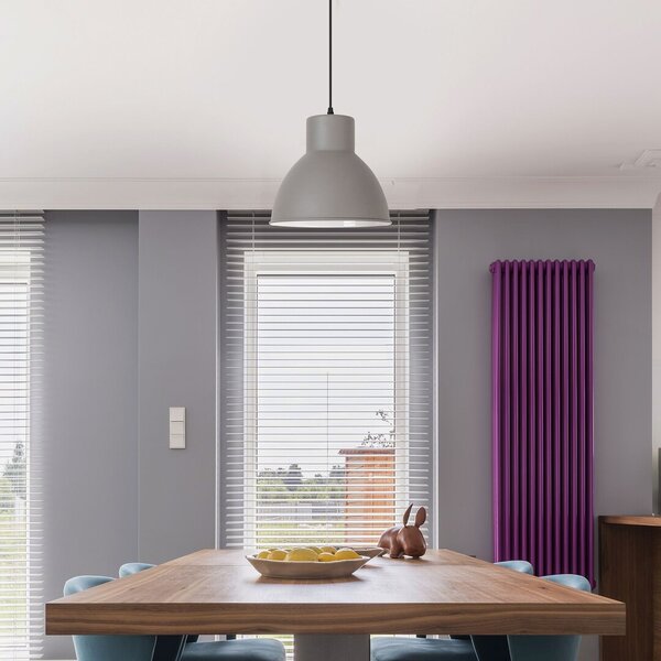 Strieborný závesný luster Derek pre žiarovku E27 – LED lustre a svietidlá > Lustre