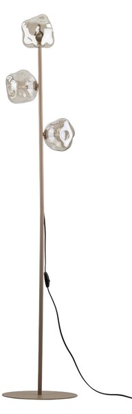 Béžová stojacia lampa Lava pre žiarovku 3x G9 – LED lampičky a baterky > Stojacie LED lampy