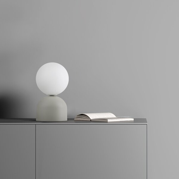 Béžová stolová lampa Miki pre žiarovku G9 – LED lampičky a baterky > Stolové LED lampičky