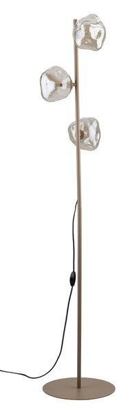 Béžová stojacia lampa Lava pre žiarovku 3x G9 – LED lampičky a baterky > Stojacie LED lampy