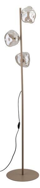 Béžová stojacia lampa Lava pre žiarovku 3x G9 – LED lampičky a baterky > Stojacie LED lampy
