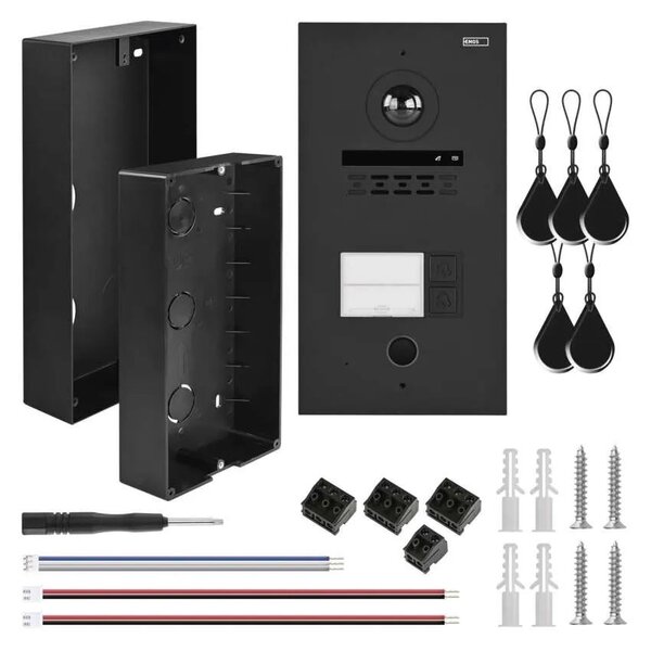 GoSmart Kamerová jednotka pre videotelefón IP-880A a monitor IP-880B, 2 tlač – Elektro > Domové zvončeky