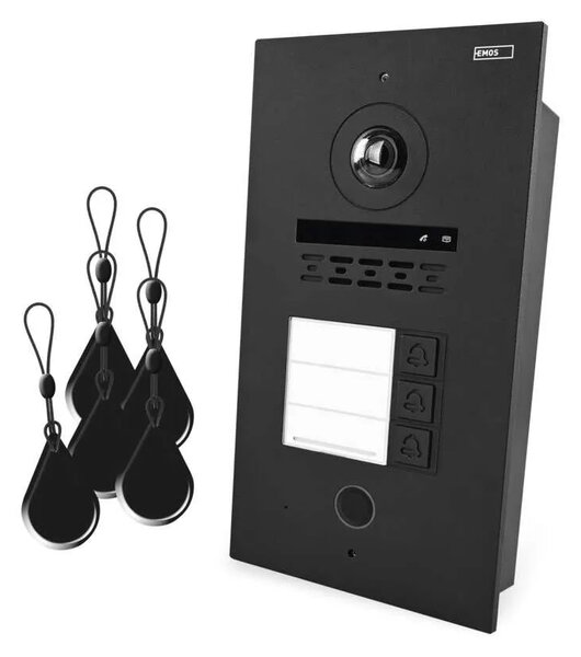GoSmart Kamerová jednotka pre videotelefón IP-880A a monitor IP-880B, 3 tlač – Elektro > Domové zvončeky