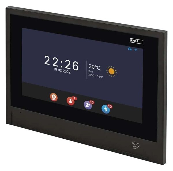 GoSmart Prídavný monitor IP-880B k videotelefónu IP-880A – Elektro > Domové zvončeky