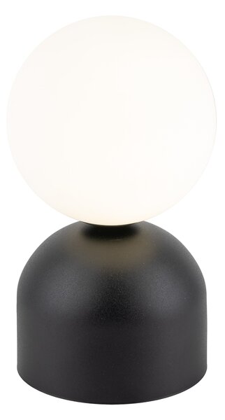 Čierna stolová lampa Miki pre žiarovku G9 – LED lampičky a baterky > Stolové LED lampičky