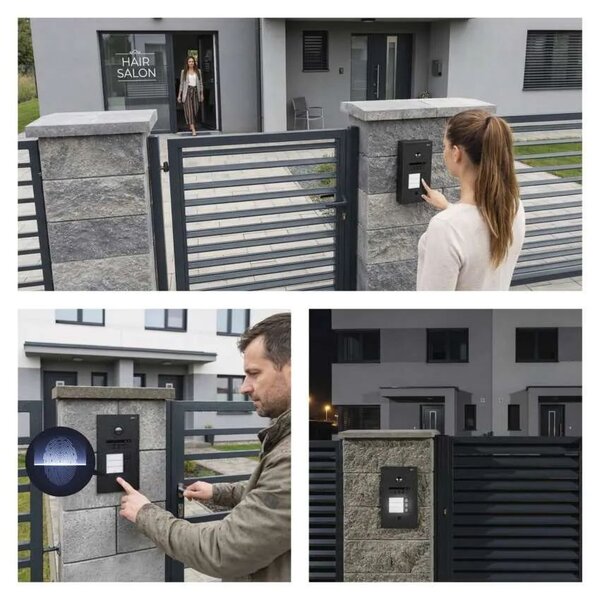 GoSmart Kamerová jednotka pre videotelefón IP-880A a monitor IP-880B, 3 tlač – Elektro > Domové zvončeky