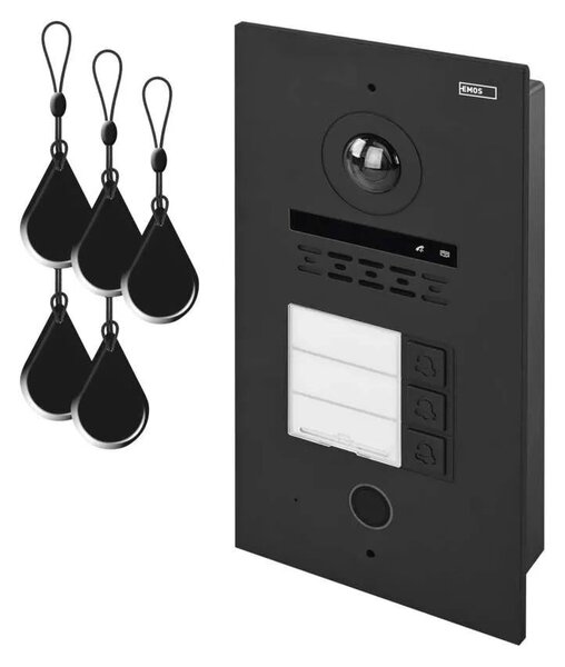 GoSmart Kamerová jednotka pre videotelefón IP-880A a monitor IP-880B, 3 tlač – Elektro > Domové zvončeky