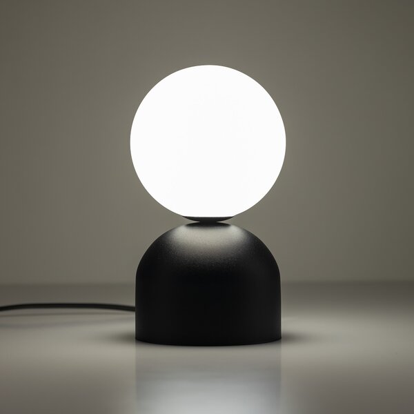 Čierna stolová lampa Miki pre žiarovku G9 – LED lampičky a baterky > Stolové LED lampičky