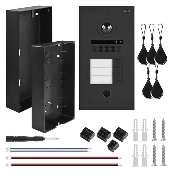 GoSmart Kamerová jednotka pre videotelefón IP-880A a monitor IP-880B, 3 tlač – Elektro > Domové zvončeky
