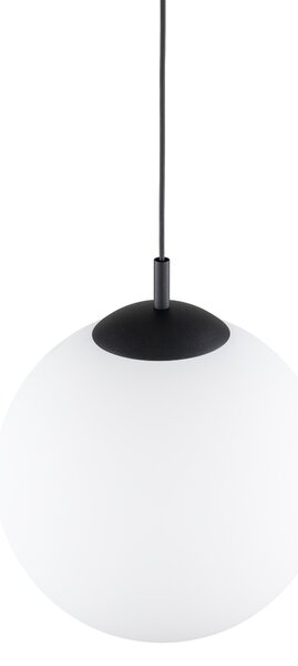 Čierny závesný luster Esme 350mm pre žiarovku E27 – LED lustre a svietidlá > Lustre