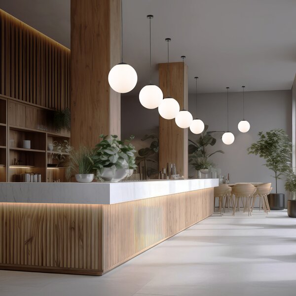 Čierny závesný luster Esme 350mm pre žiarovku E27 – LED lustre a svietidlá > Lustre