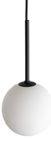Čierny závesný luster Martin 120mm pre žiarovku G9 – LED lustre a svietidlá > Lustre