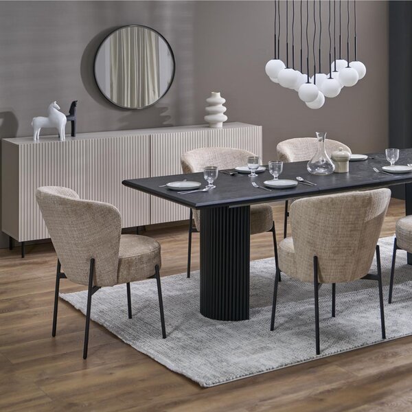 Čierny závesný luster Martin pre žiarovku 13x G9 – LED lustre a svietidlá > Lustre