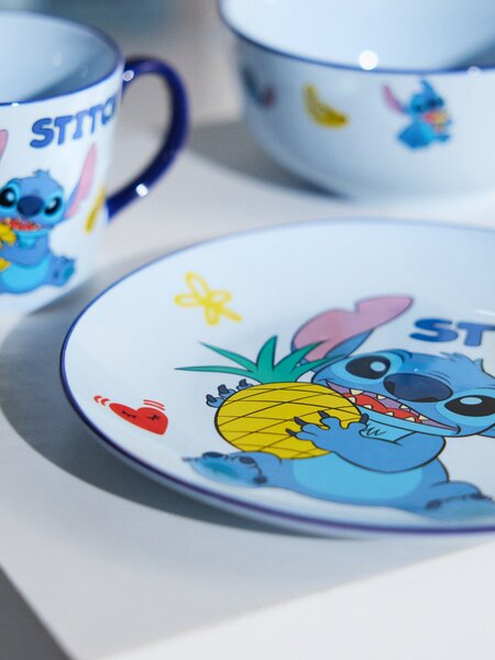 Sinsay - Keramický tanier Lilo & Stitch - viacfarebná