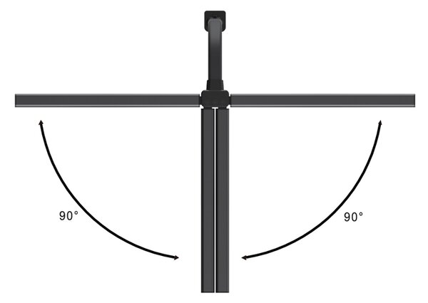 Čierna LED stolová lampička Alfi 20W – LED lampičky a baterky > Stolové LED lampičky