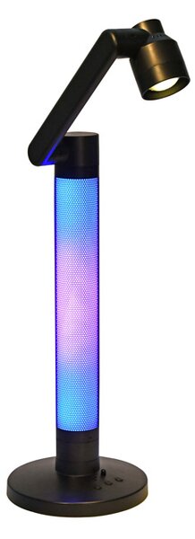 Čierna LED RGB stolová lampička Sven 10W s DO – LED lampičky a baterky > Stolové LED lampičky