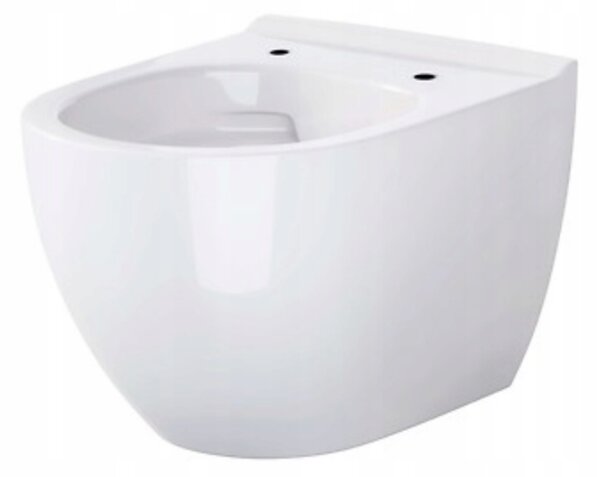 Cersanit Zen, závesná wc misa CleanOn 50x36x37 cm s pomaly padajúcim sedátkom, biela, S701-428