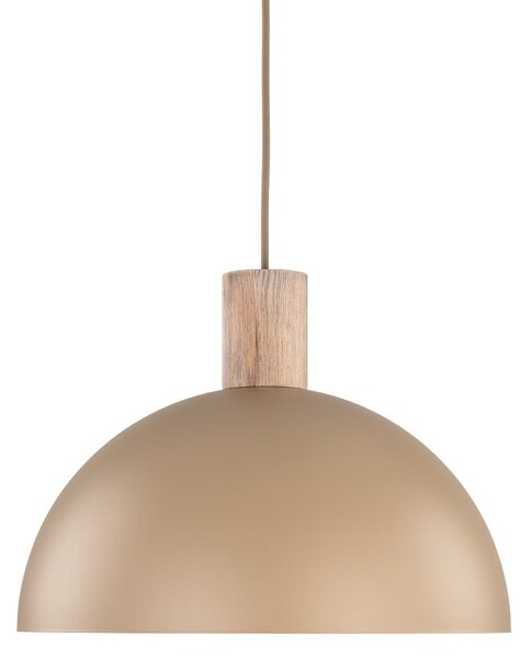 Béžový závesný luster Oslo pre žiarovku E27 – LED lustre a svietidlá > Lustre