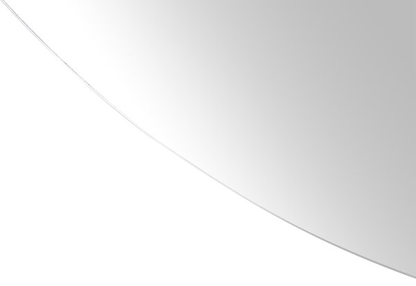 Závesné LED zrkadlo 50 x 100 cm polkruhové moderné kúpeľňové zrkadlo na stenu make-up spálňa kúpeľňa