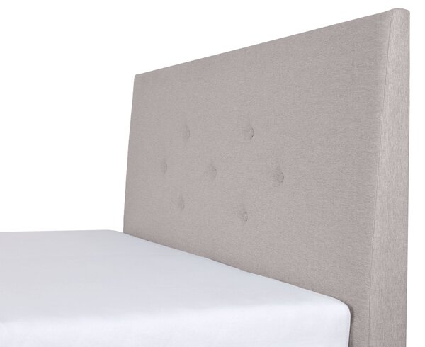 Wilsondo Čalúnená manželská posteľ s úložným priestorom Zolly 160x200 - béžová
