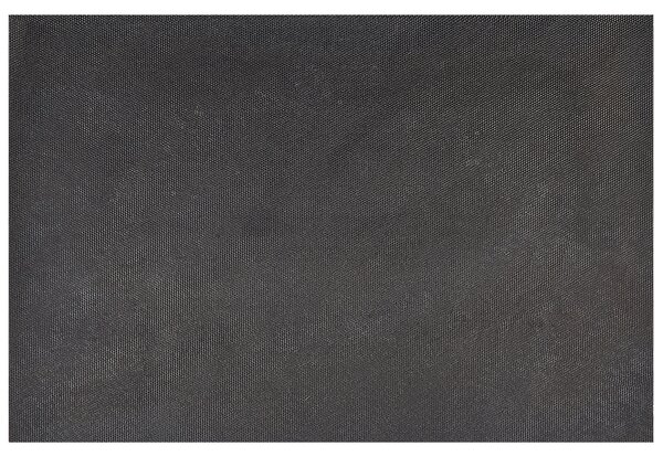 Rohožka čierna prírodné kokosové vlákno 40 x 60 cm PVC povlak protišmyková rohož s nápisom do interiéru moderná