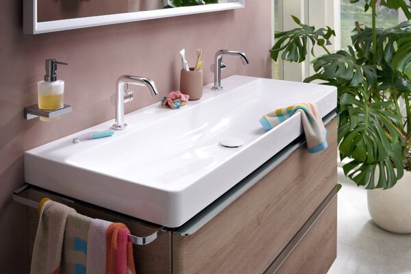 Hansgrohe Tecturis S - Páková umývadlová batéria 110 Fine CoolStart EcoSmart+ bez odtokovej súpravy, chróm 73321000