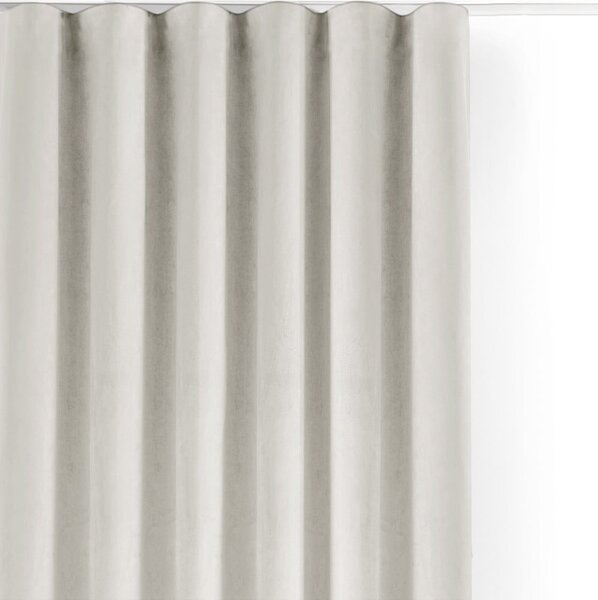Krémový zamatový dimout záves 200x250 cm Velto – Filumi