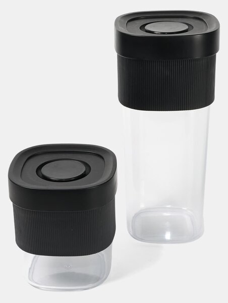 Sinsay - Nádoba 2 pack - čierna