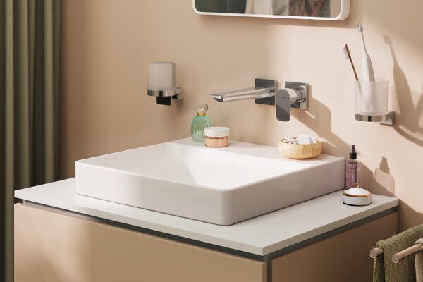 Hansgrohe AddStoris S - Dávkovač tekutého mydla, chróm 41765000
