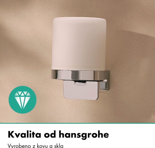 Hansgrohe AddStoris S - Dávkovač tekutého mydla, chróm 41765000