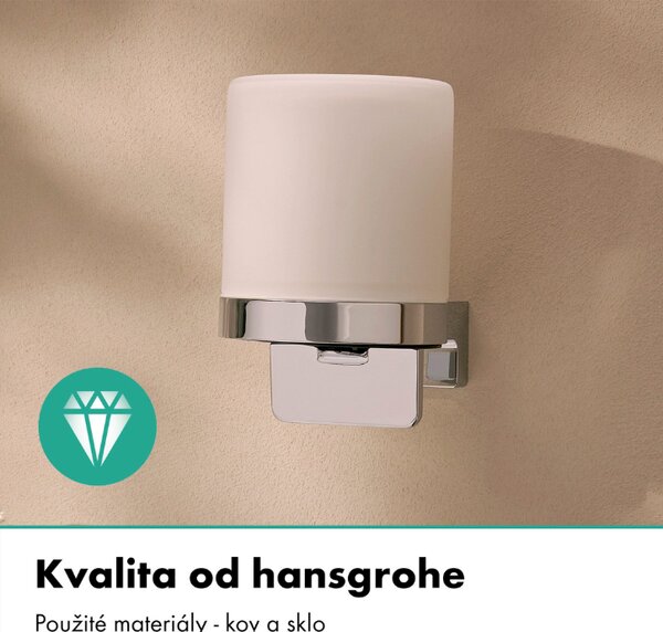 Hansgrohe AddStoris S - Dávkovač tekutého mydla, chróm 41765000