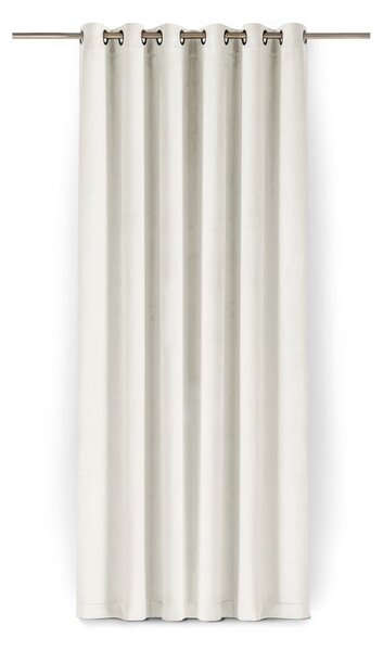 Krémový zamatový dimout záves 200x250 cm Velto – Filumi