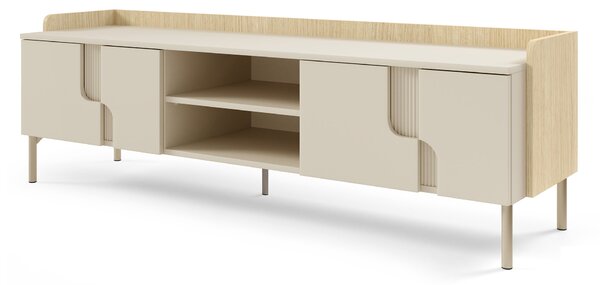 TV stolík Positano - macadamia / dub mavelie