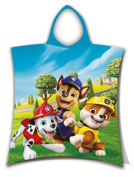 Jerry Fabrics Detské pončo-osuška - Labková patrola 2
