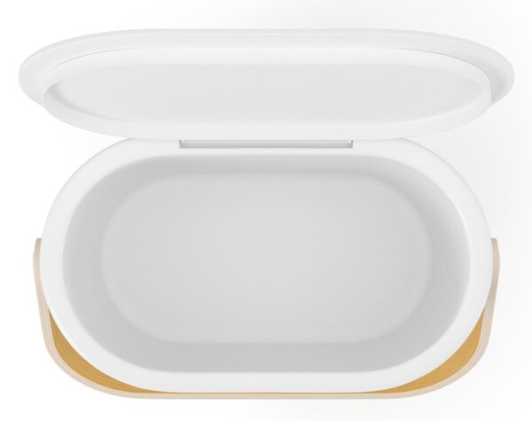 Biela nádoba na kompostovateľný odpad 4 l Bellwood – Umbra