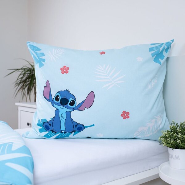 Jerry Fabrics Obliečky Lilo a Stitch Blue - Lilo a Stitch - modrá | 140 x 200 cm / 70 x 90 cm