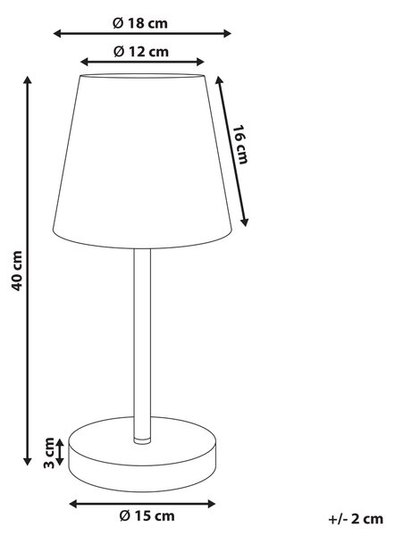 Stolná lampa hnedá tienidlo z papierovej šnúry kovový železný podstavec matný povrch moderný boho štýl obývacia izba spálňa