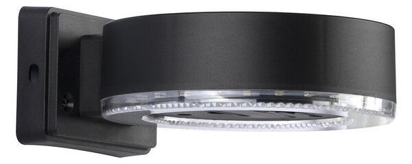 Solárne nástenné svietidlo 14x11,3x5,3cm 24LED, PH BLACK