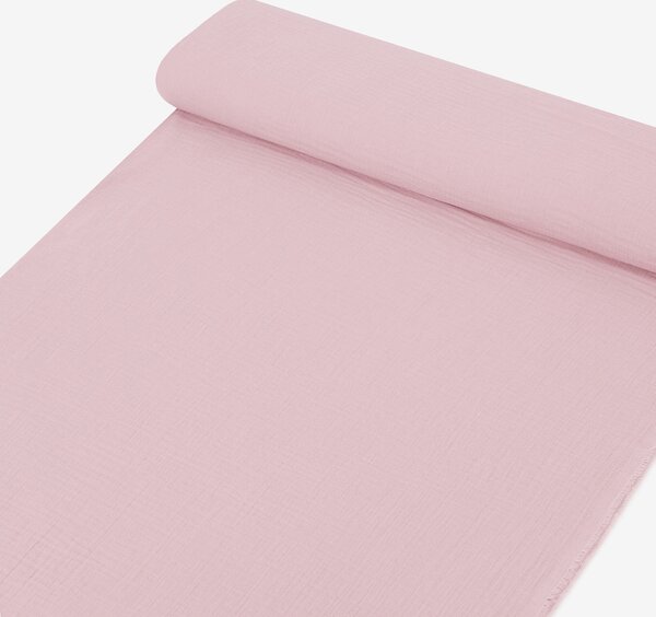 Goldea mušelínová látka – pastelovo ružová 240 cm