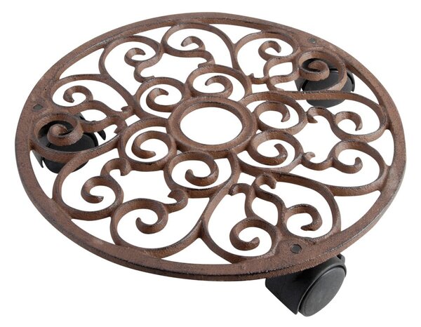 Kovový pojazdný podstavec pod kvetináč ø 29 cm – Esschert Design