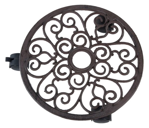Kovový pojazdný podstavec pod kvetináč ø 29 cm – Esschert Design