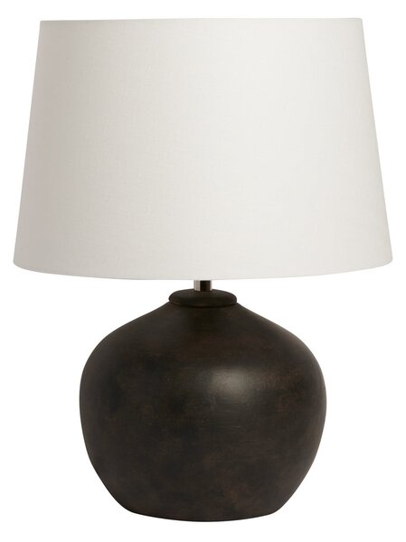 Stolové Lampa Watt & Veke, Mona Black, Čierna, Obývacia izba, Keramika, Dizajnový