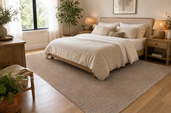 Koberec DUNE WOOL 497 01 TM620 hnedý