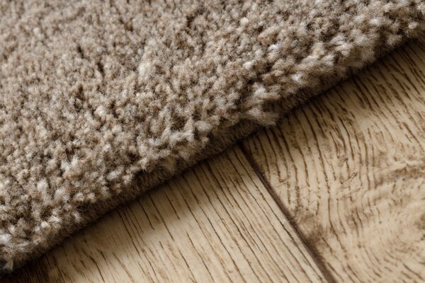 Koberec DUNE WOOL 497 01 TM620 hnedý
