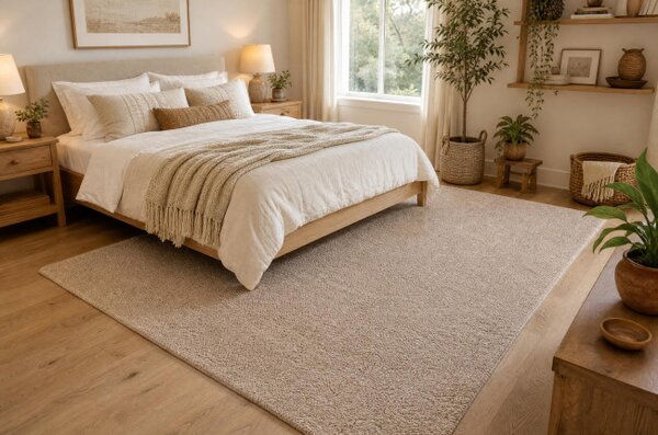 Koberec DUNE WOOL 497 01 TM621 béžový / hnedý