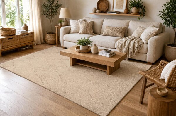 Koberec DUNE WOOL 497 03 TM130 béžový