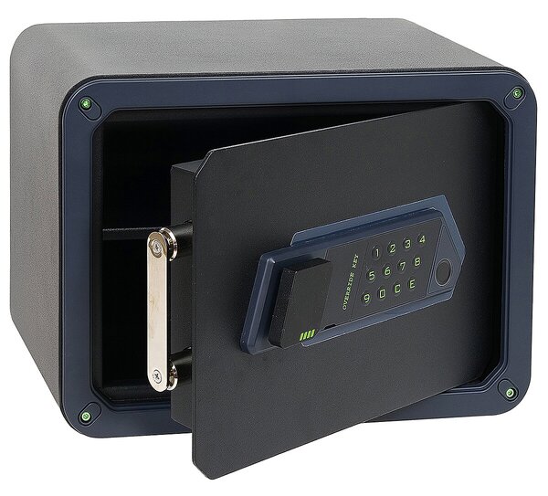 Oceľový trezor s elektronickým zámkom na odtlačok prsta RICHTER RS.25.GA.FIN