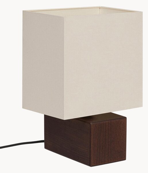 Stolová lampa's podstavcom z bukového dreva Zam