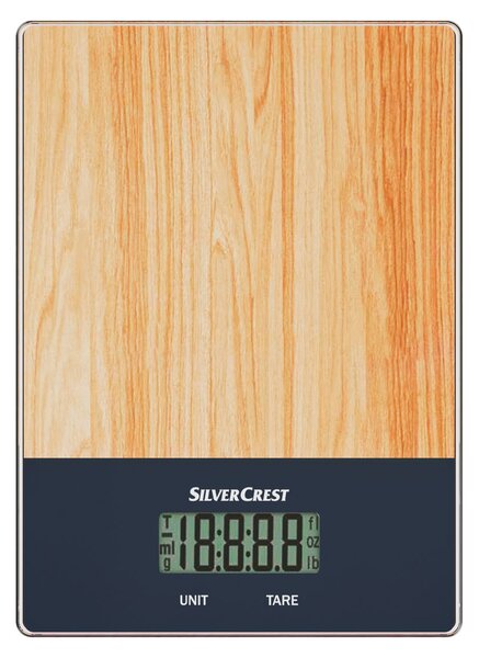 SILVERCREST® Digitálna kuchynská váha (modrá) (100346105)