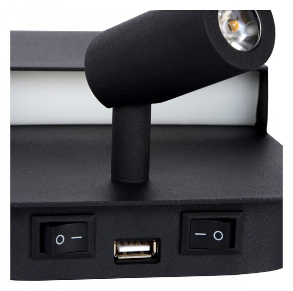 Lucide 79200/08/30 BOXER nástenné svietidlo 1xLED 8W